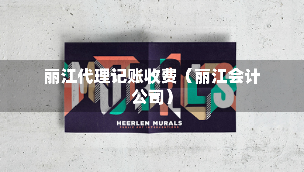 丽江代理记账收费（丽江会计公司）