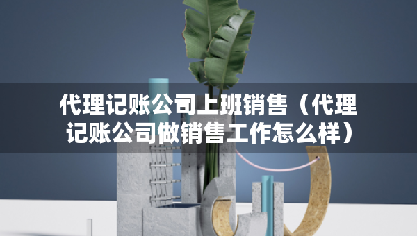 代理记账公司上班销售（代理记账公司做销售工作怎么样）