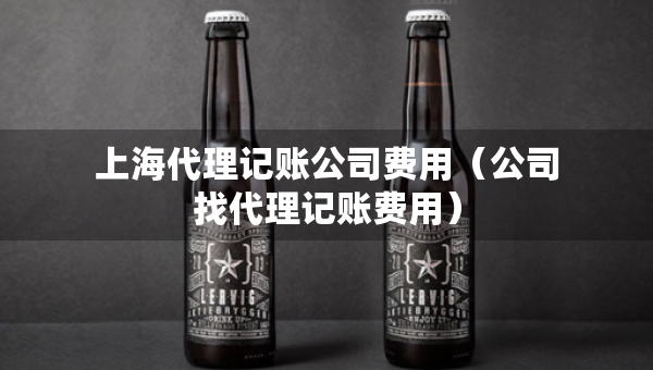 上海代理记账公司费用（公司找代理记账费用）