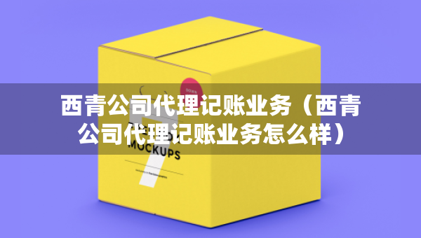 西青公司代理记账业务（西青公司代理记账业务怎么样）