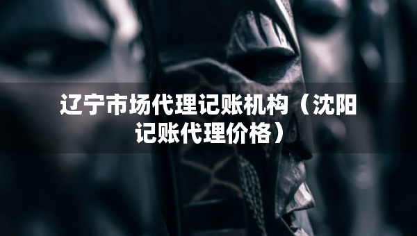 辽宁市场代理记账机构（沈阳记账代理价格）
