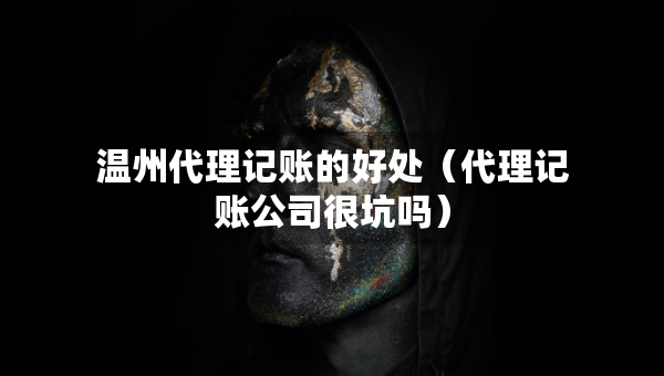 温州代理记账的好处（代理记账公司很坑吗）