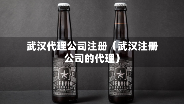 武汉代理公司注册（武汉注册公司的代理）