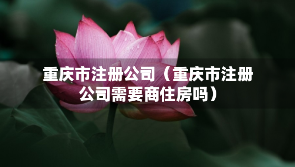 重庆市注册公司（重庆市注册公司需要商住房吗）
