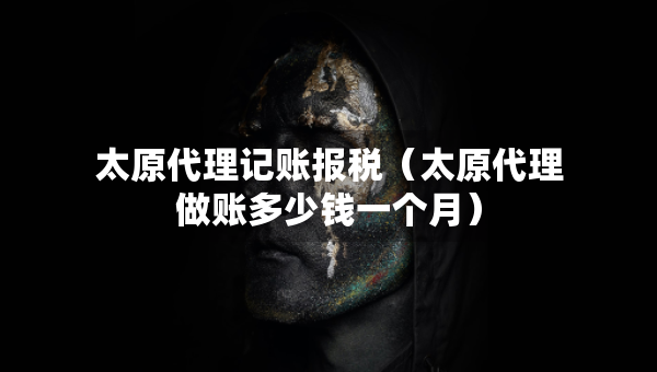 太原代理记账报税（太原代理做账多少钱一个月）
