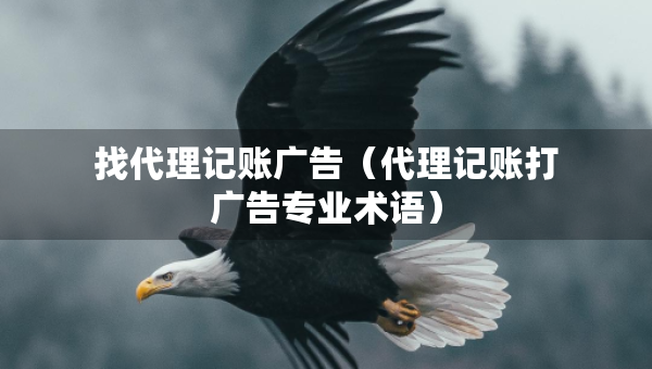 找代理记账广告（代理记账打广告专业术语）