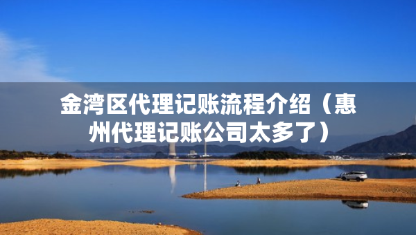 金湾区代理记账流程介绍（惠州代理记账公司太多了）