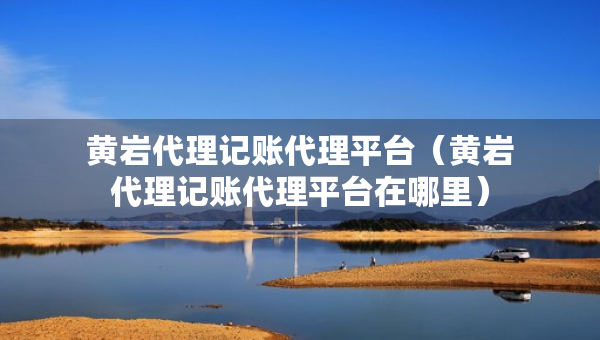 黄岩代理记账代理平台（黄岩代理记账代理平台在哪里）