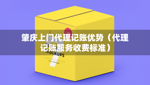 肇庆上门代理记账优势（代理记账服务收费标准）