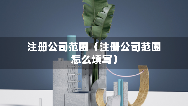 注册公司范围（注册公司范围怎么填写）