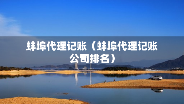 蚌埠代理记账（蚌埠代理记账公司排名）