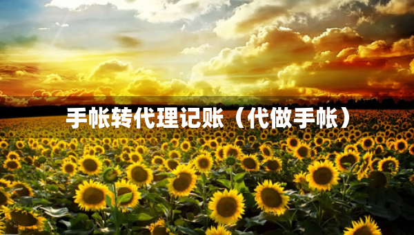 手帐转代理记账(代做手帐) 手帐转代理记账(代做手帐)