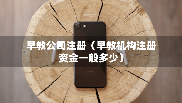 早教公司注册（早教机构注册资金一般多少）