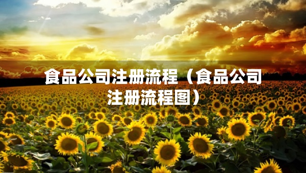 食品公司注册流程（食品公司注册流程图）