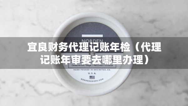 宜良财务代理记账年检（代理记账年审要去哪里办理）