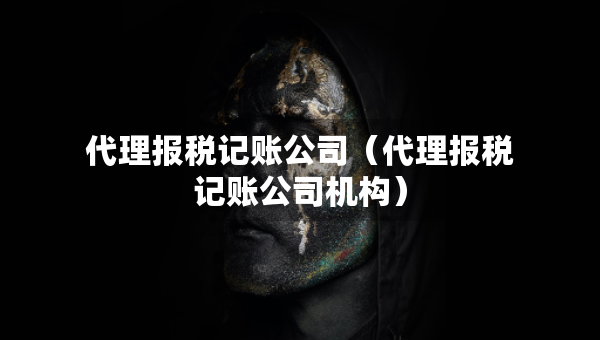 代理报税记账公司（代理报税记账公司机构）