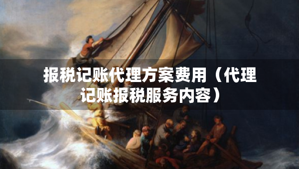 报税记账代理方案费用（代理记账报税服务内容）