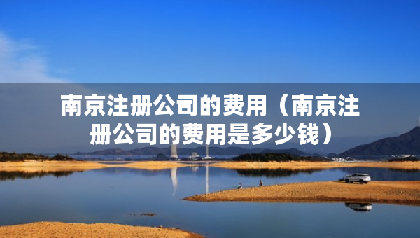南京注册公司的费用（南京注册公司的费用是多少钱）