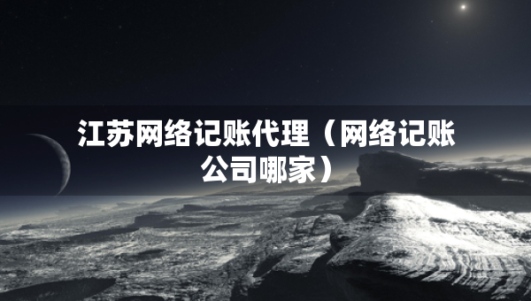 江苏网络记账代理（网络记账公司哪家）