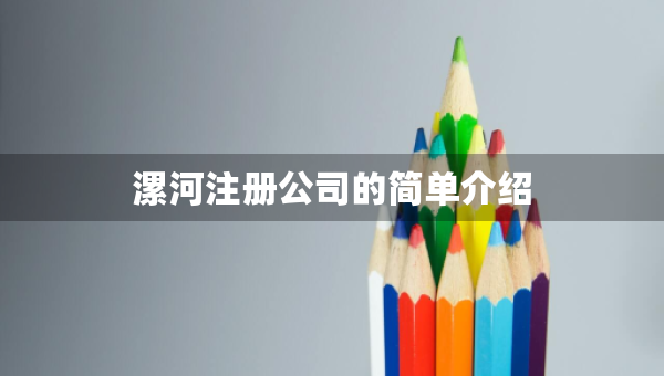 漯河注册公司的简单介绍