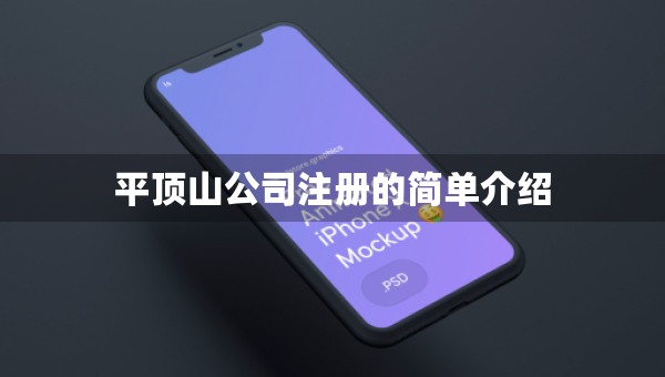 平顶山公司注册的简单介绍