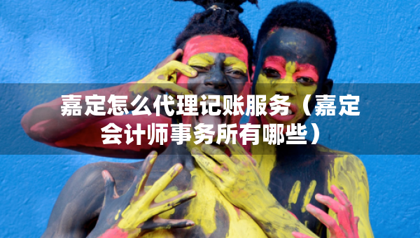 嘉定怎么代理记账服务（嘉定会计师事务所有哪些）
