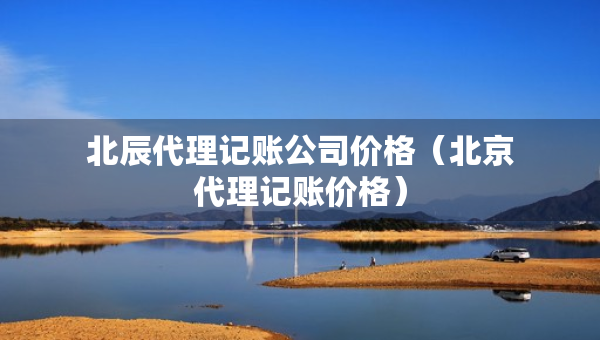 北辰代理记账公司价格（北京代理记账价格）