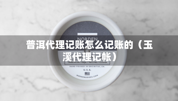 普洱代理记账怎么记账的（玉溪代理记帐）