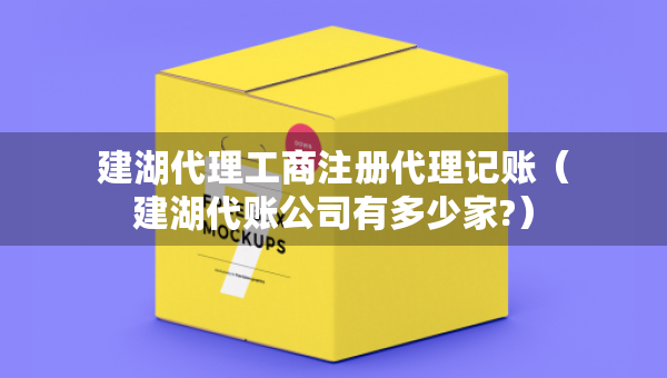 建湖代理工商注册代理记账（建湖代账公司有多少家?）