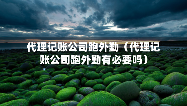 代理记账公司跑外勤（代理记账公司跑外勤有必要吗）