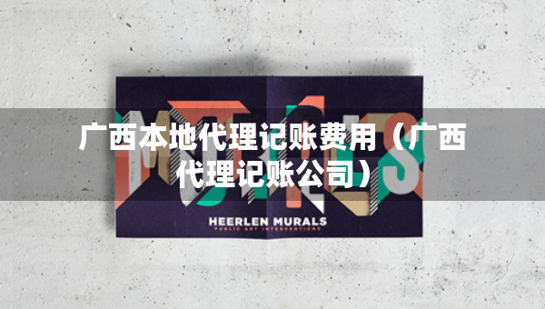 广西本地代理记账费用（广西代理记账公司）