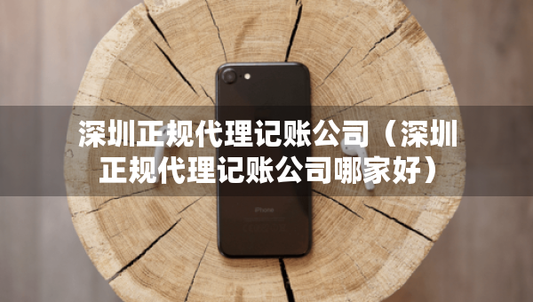 深圳正规代理记账公司（深圳正规代理记账公司哪家好）