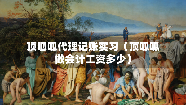 顶呱呱代理记账实习（顶呱呱做会计工资多少）