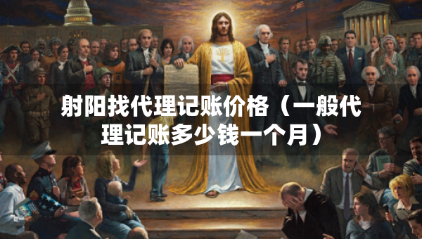 射阳找代理记账价格（一般代理记账多少钱一个月）