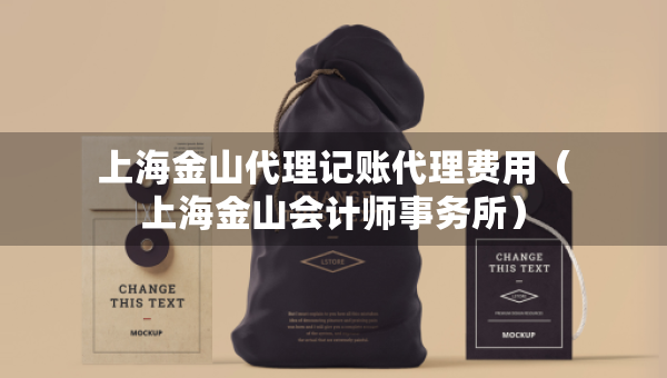 上海金山代理记账代理费用（上海金山会计师事务所）