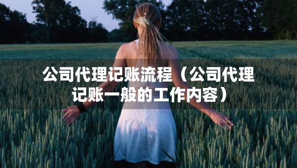 公司代理记账流程（公司代理记账一般的工作内容）