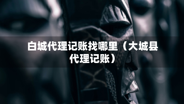 白城代理记账找哪里（大城县代理记账）