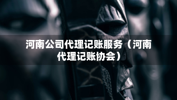 河南公司代理记账服务（河南代理记账协会）