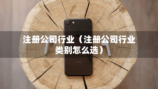 注册公司行业（注册公司行业类别怎么选）
