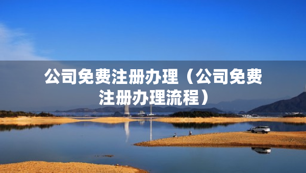 公司免费注册办理（公司免费注册办理流程）