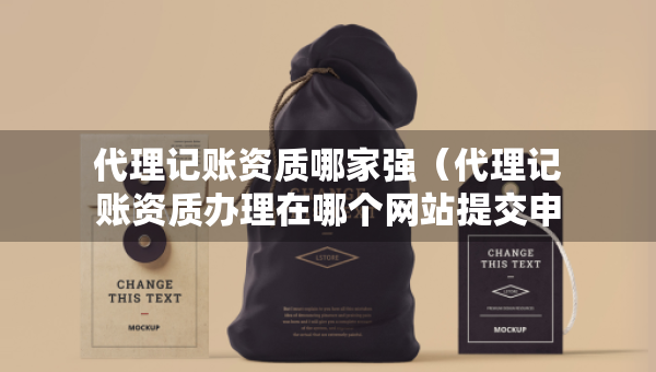代理记账资质哪家强（代理记账资质办理在哪个网站提交申请）