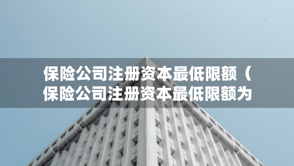 保险公司注册资本最低限额（保险公司注册资本最低限额为）