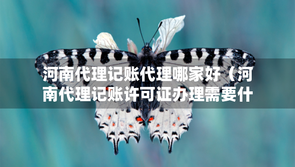 河南代理记账代理哪家好（河南代理记账许可证办理需要什么条件）