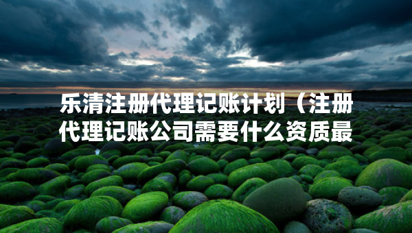 乐清注册代理记账计划（注册代理记账公司需要什么资质最新）