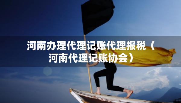 河南办理代理记账代理报税（河南代理记账协会）