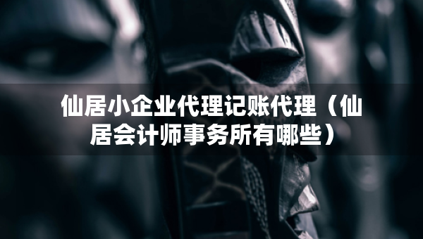 仙居小企业代理记账代理（仙居会计师事务所有哪些）
