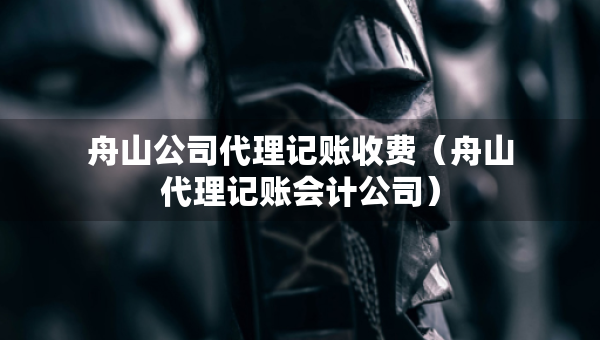 舟山公司代理记账收费（舟山代理记账会计公司）
