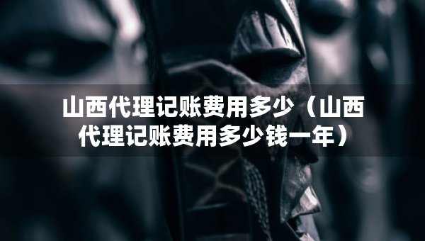 山西代理记账费用多少（山西代理记账费用多少钱一年）