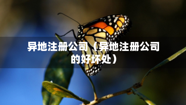 异地注册公司（异地注册公司的好坏处）