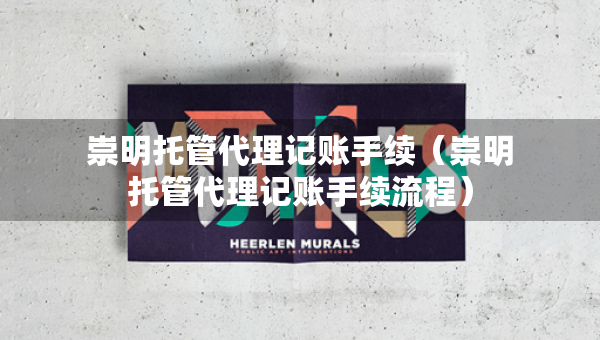 崇明托管代理记账手续（崇明托管代理记账手续流程）